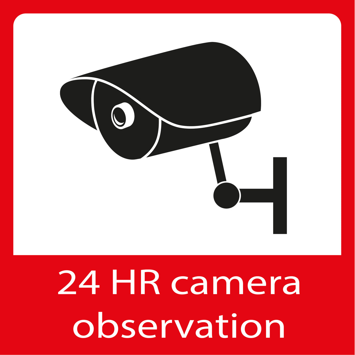 Alecto AWS-05 - 5x d'autocollants de fenêtre pour la surveillance de la caméra