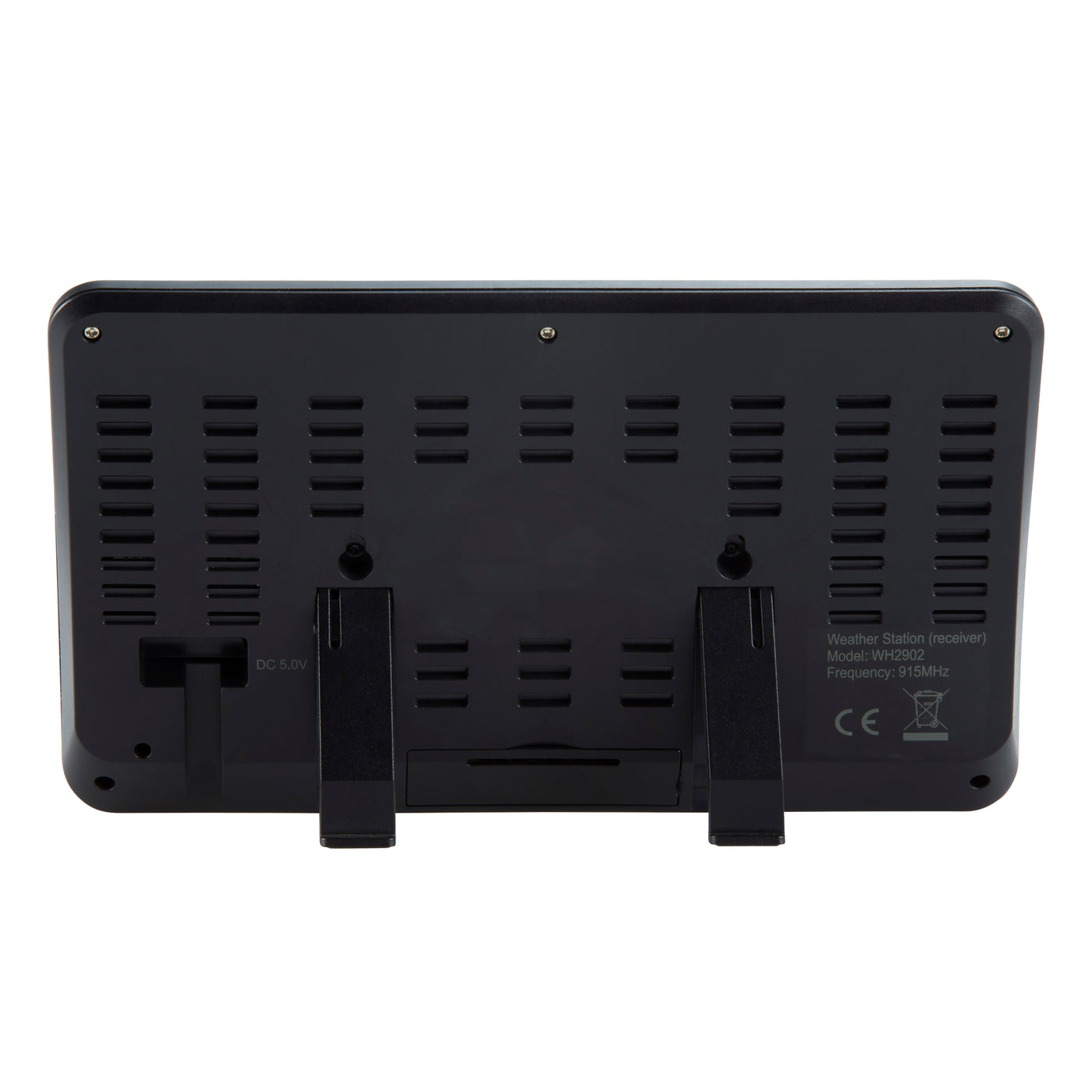 Alecto WS-5500 - Station météo professionnelle 8 en 1 avec Wi-fi, app et capteur extérieur sans fil , noir