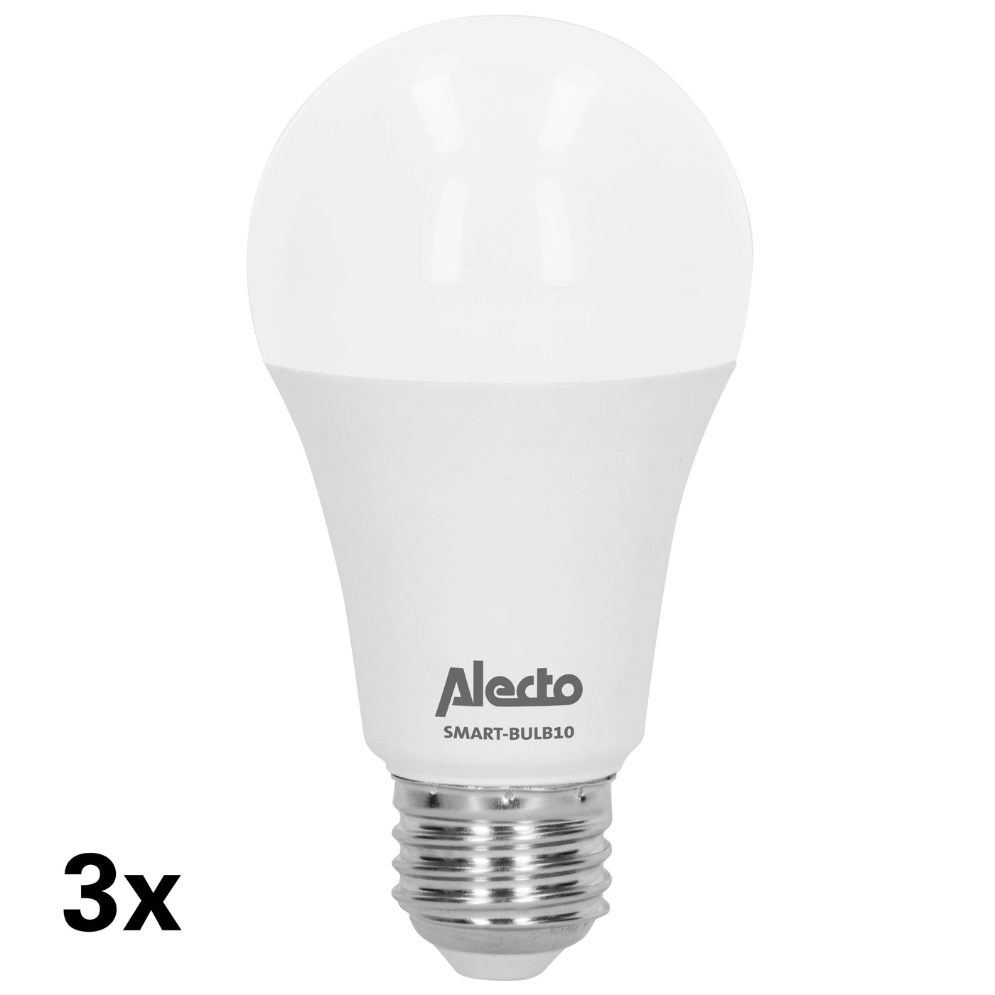 Alecto SMART-BULB10 TRIPLE - Smart Lampe LED Wi-Fi, pack de 3