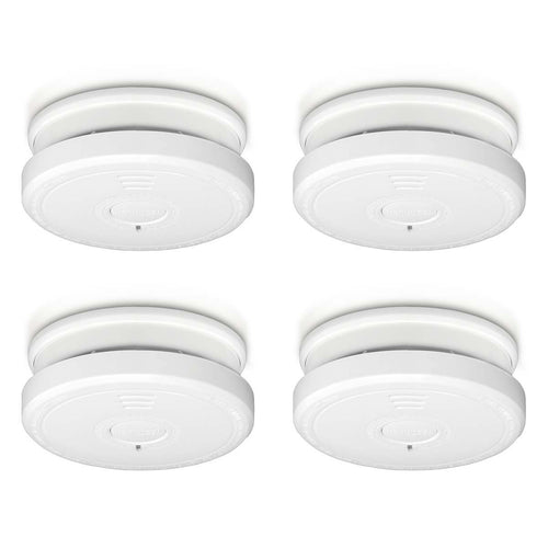 Alecto SA20 4x - Détecteur de fumée, pack de 4