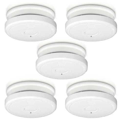 Alecto SA20 5x - Détecteur de fumée, pack de 5