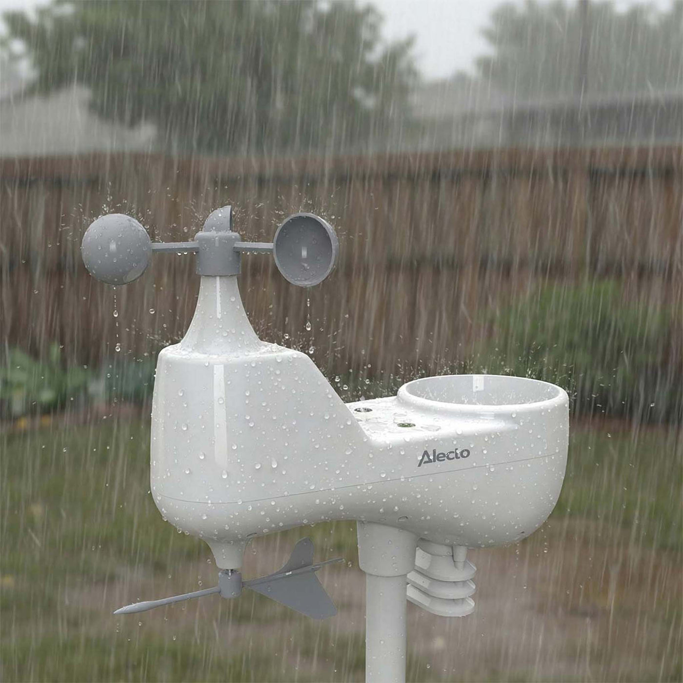 Alecto WS5100 - Professioneel 6-in-1 Wi-Fi weerstation met gratis SmartLife App
