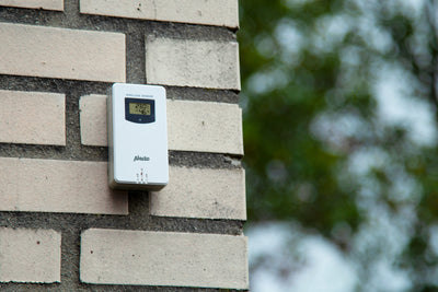 Alecto WS-1560 - Station météo avec capteur extérieur sans fil, bambou