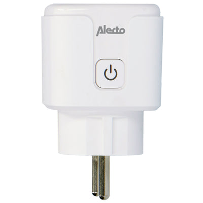 Alecto SMART-PLUG20 - Prise intelligente Wi-Fi avec moniteur de consommation d’énergie, 16A, 3680W