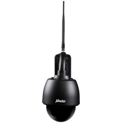 Alecto DVC-255IP - Caméra Wi-fi d'extérieur orientable à distance - Noir
