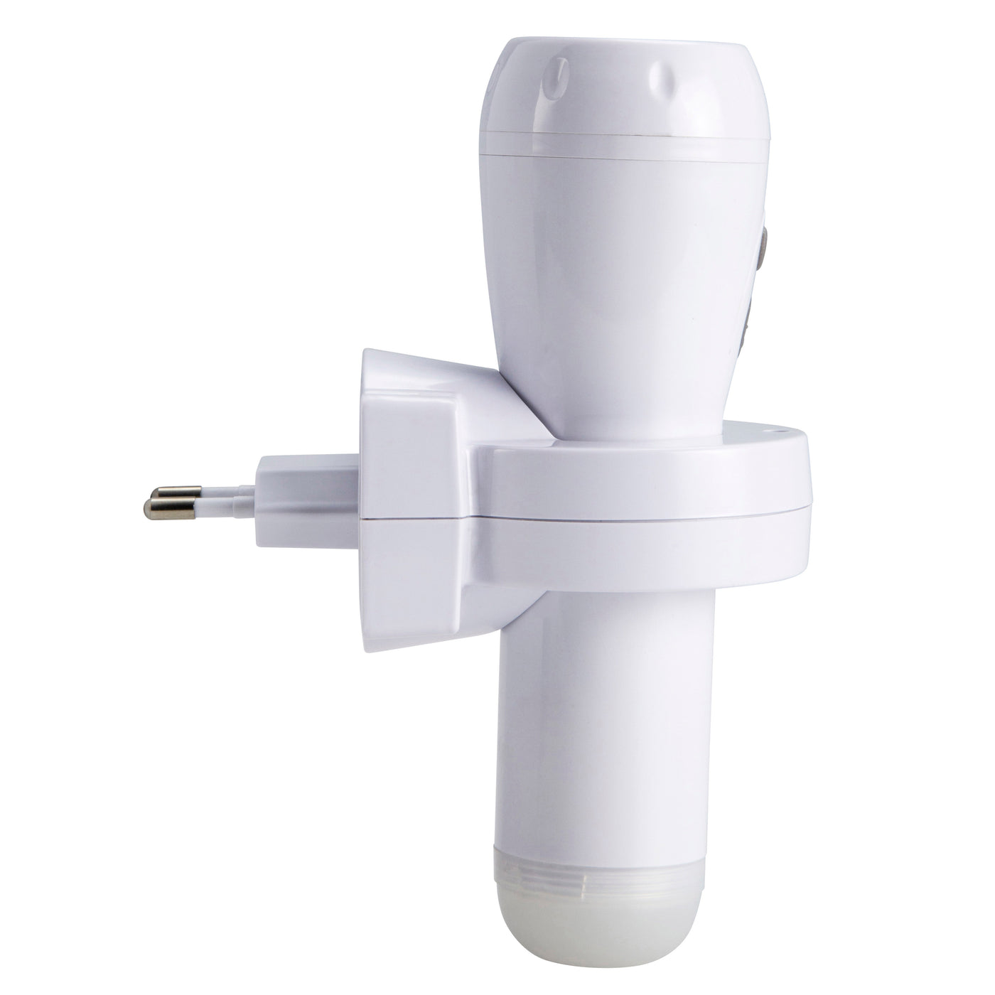 Alecto ATL-110 - Lampe de poche LED rechargeable / veilleuse LED automatique, blanc