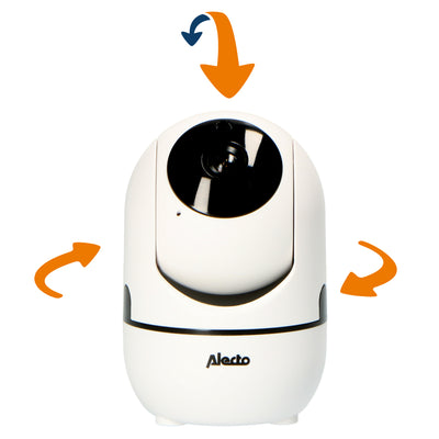 Alecto DVC-165+ - Caméra intérieure Wi-fi  - Blanc