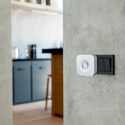 Alecto SMART-RING-BELL - Sonnette supplémentaire pour le SMART-RING20, blanc
