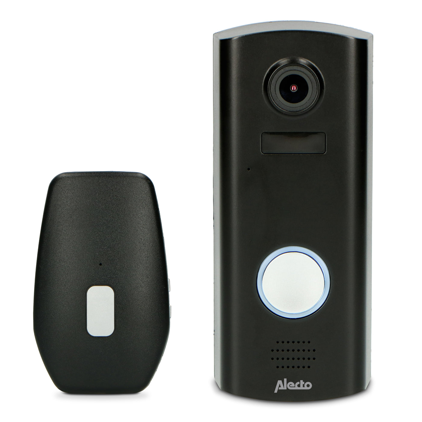 Alecto DVC600IP - Sonnette avec caméra Wi-Fi - Noir