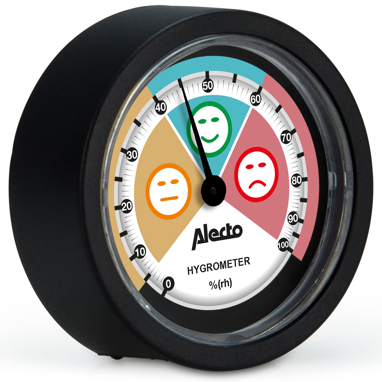 Alecto WS-05 - Hygromètre analogique, noir