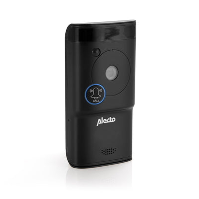 Alecto DVC-1000 - Sonnette Wi-Fi avec camera, noir