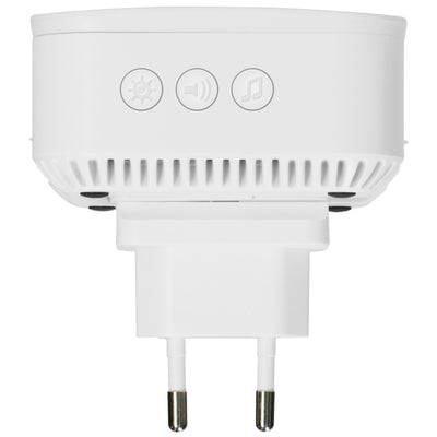 Alecto SMART-RING-BELL - Sonnette supplémentaire pour le SMART-RING20, blanc