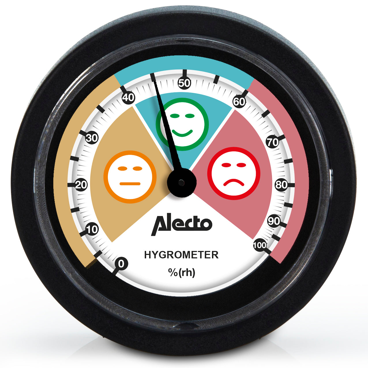 Alecto WS-05 - Hygromètre analogique, noir