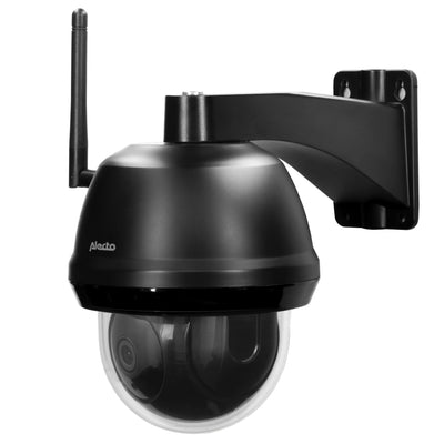 Alecto DVC266IP - Caméra Wi-Fi extérieure orientable à distance - Noir